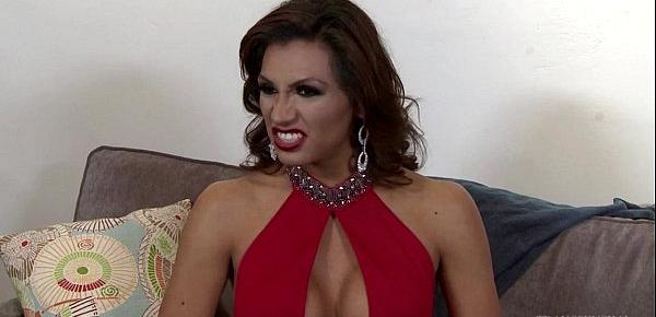 Amazing bathroom fuck with TS Jessy Dubai